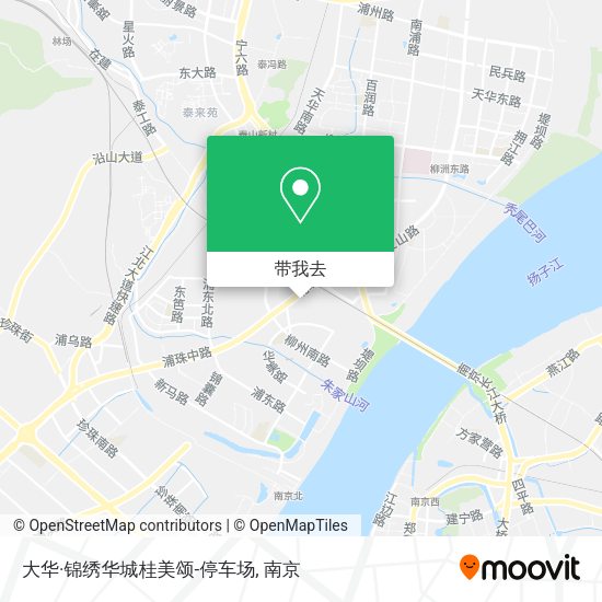 大华·锦绣华城桂美颂-停车场地图