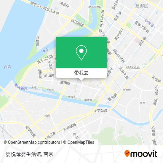婴悦母婴生活馆地图