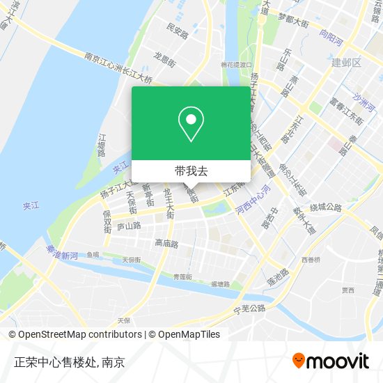 正荣中心售楼处地图