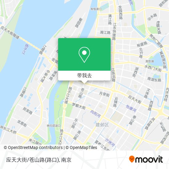 应天大街/苍山路(路口)地图