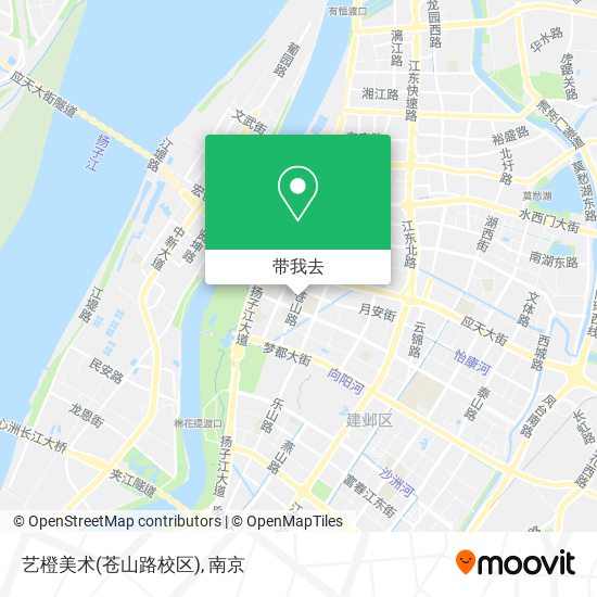 艺橙美术(苍山路校区)地图