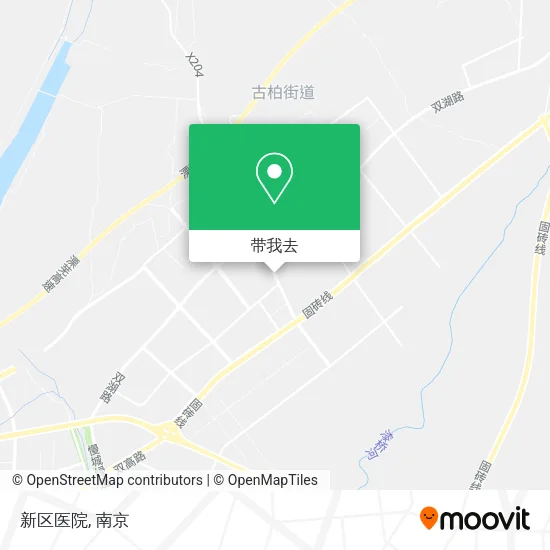 新区医院地图