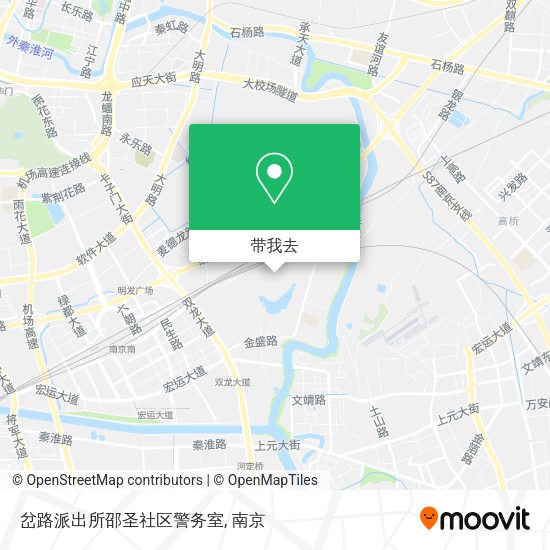 岔路派出所邵圣社区警务室地图