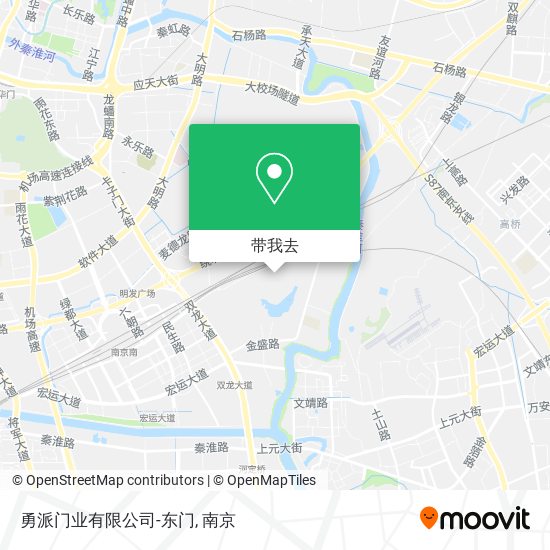 勇派门业有限公司-东门地图