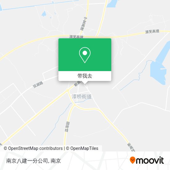 南京八建一分公司地图