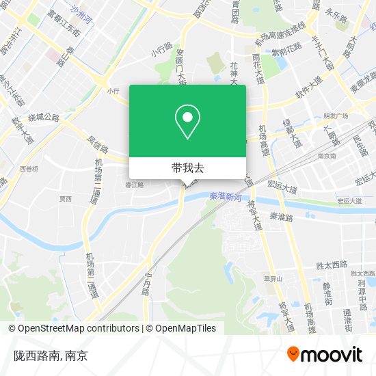 陇西路南地图