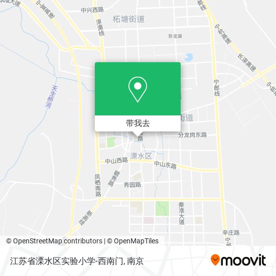 江苏省溧水区实验小学-西南门地图