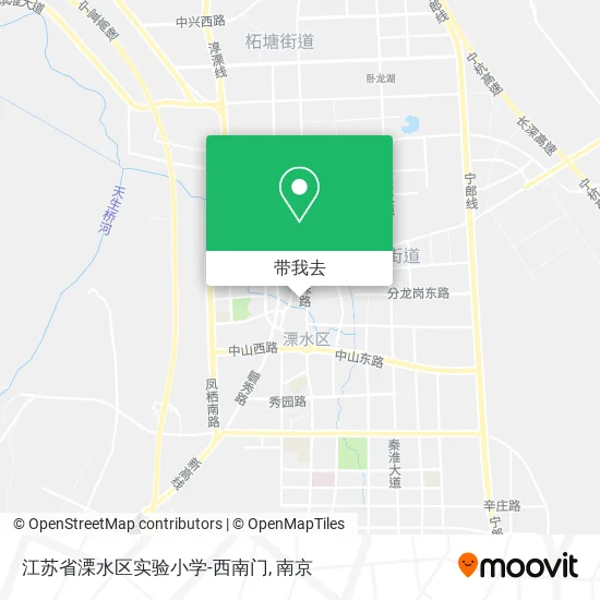 江苏省溧水区实验小学-西南门地图