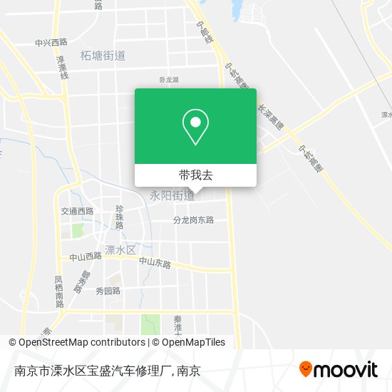南京市溧水区宝盛汽车修理厂地图