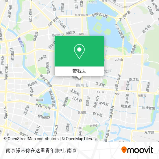 南京缘来你在这里青年旅社地图