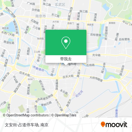文安街-占道停车场地图