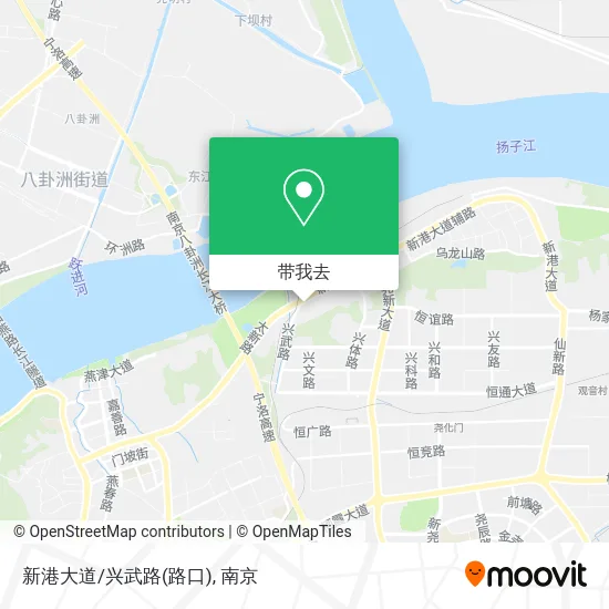 新港大道/兴武路(路口)地图