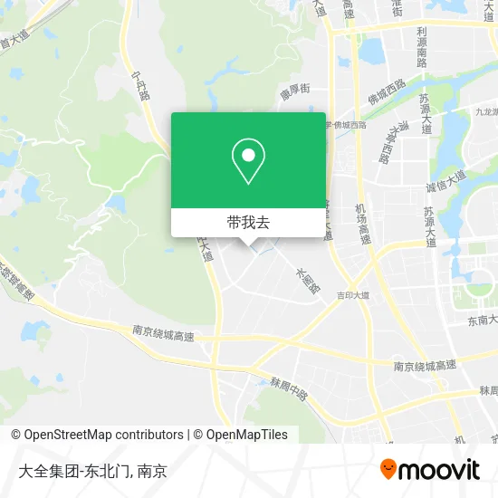 大全集团-东北门地图