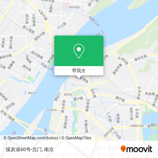 煤炭港60号-北门地图