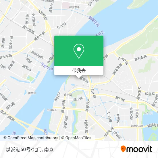 煤炭港60号-北门地图