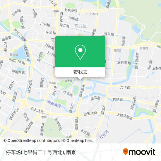 停车场(七里街二十号西北)地图
