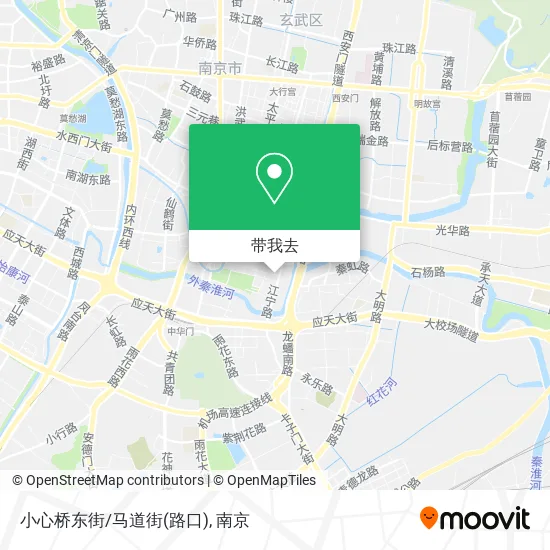 小心桥东街/马道街(路口)地图