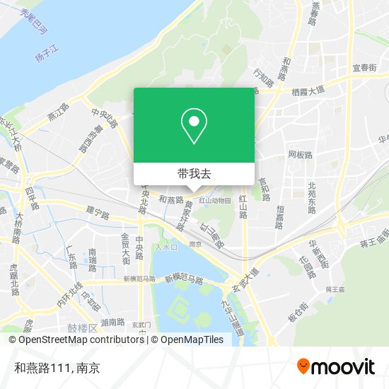 和燕路111地图