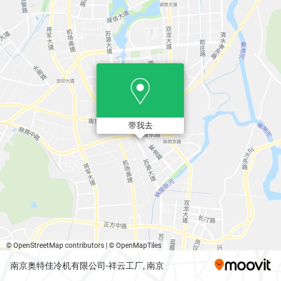 南京奥特佳冷机有限公司-祥云工厂地图