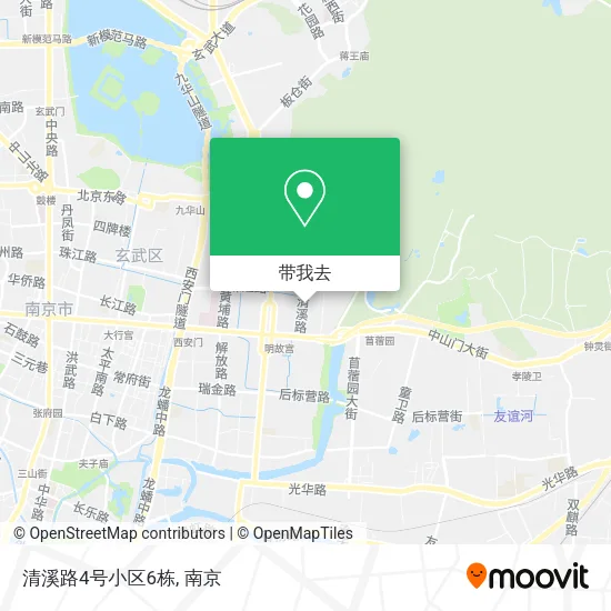 清溪路4号小区6栋地图