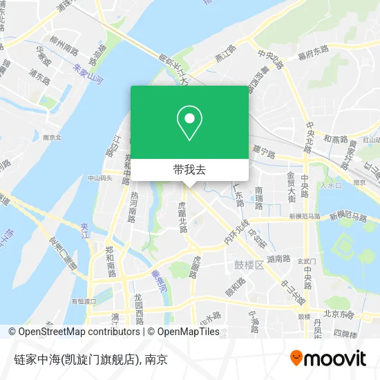 链家中海(凯旋门旗舰店)地图