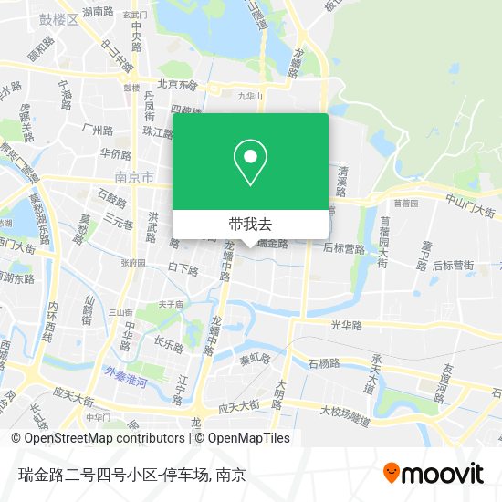 瑞金路二号四号小区-停车场地图
