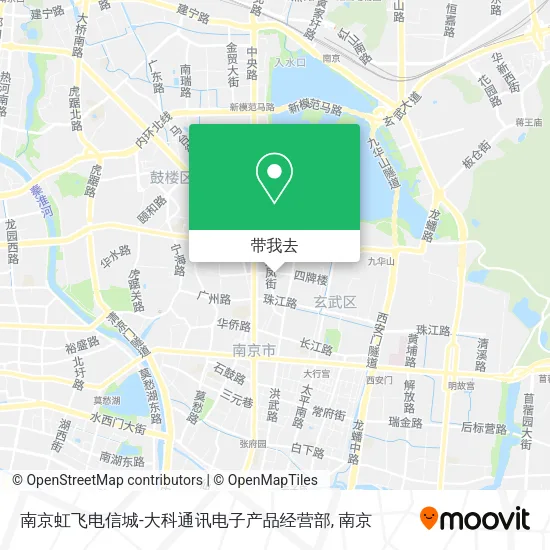 南京虹飞电信城-大科通讯电子产品经营部地图