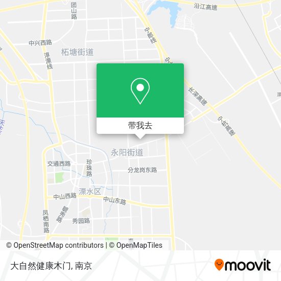 大自然健康木门地图