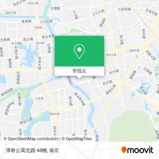 潭桥公寓北园-48幢地图