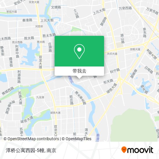 潭桥公寓西园-5幢地图