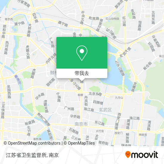 江苏省卫生监督所地图