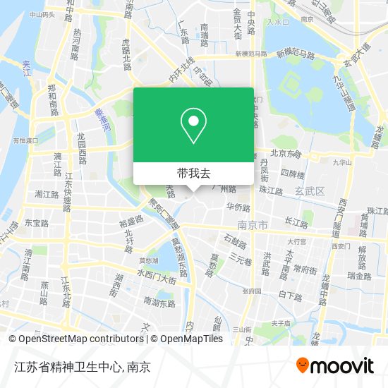 江苏省精神卫生中心地图