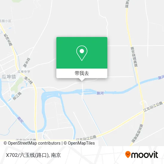 X702/六玉线(路口)地图