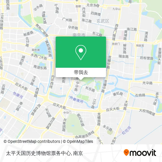 太平天国历史博物馆票务中心地图