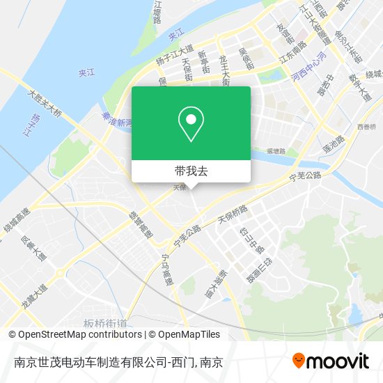 南京世茂电动车制造有限公司-西门地图