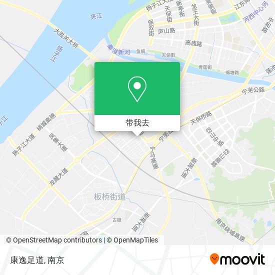 康逸足道地图