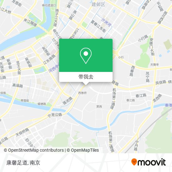 康馨足道地图