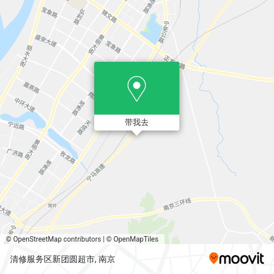 清修服务区新团圆超市地图