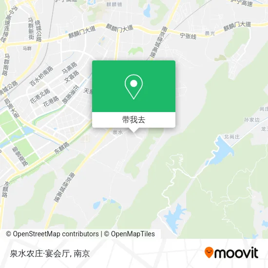 泉水农庄·宴会厅地图