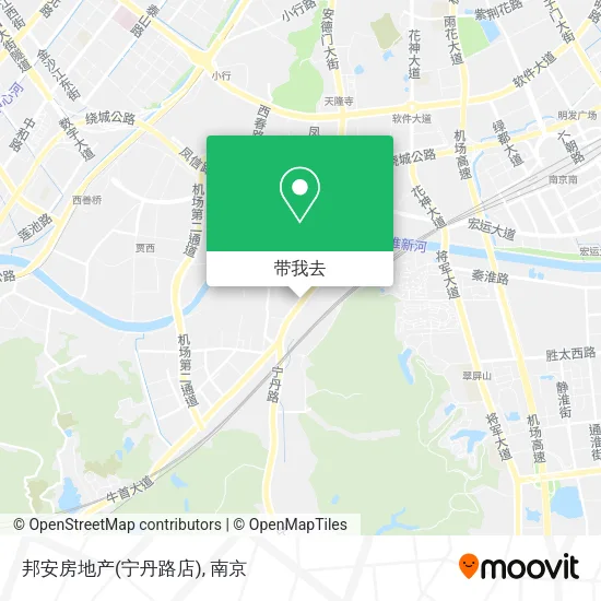邦安房地产(宁丹路店)地图