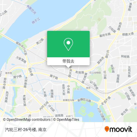 汽轮三村-26号楼地图