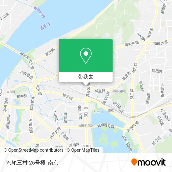 汽轮三村-26号楼地图