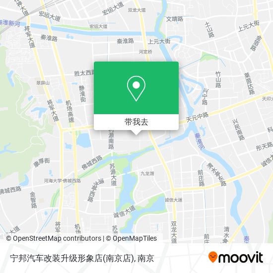 宁邦汽车改装升级形象店(南京店)地图