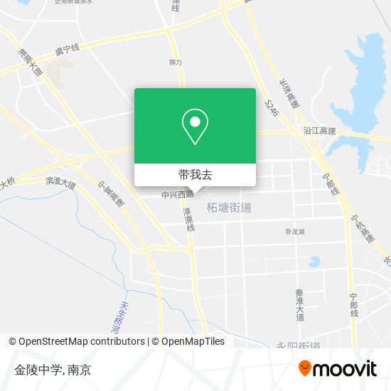 金陵中学地图
