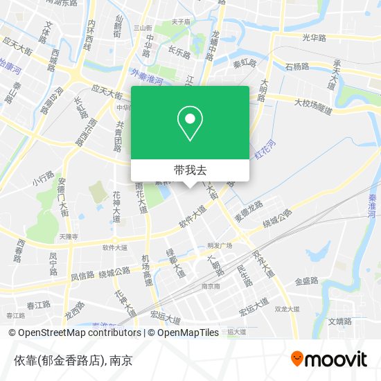 依靠(郁金香路店)地图