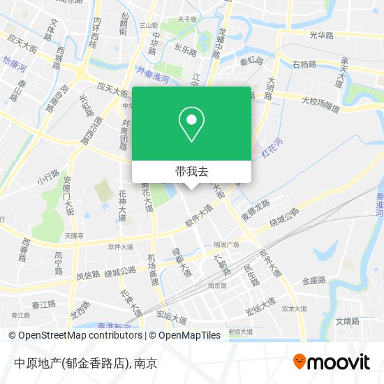 中原地产(郁金香路店)地图