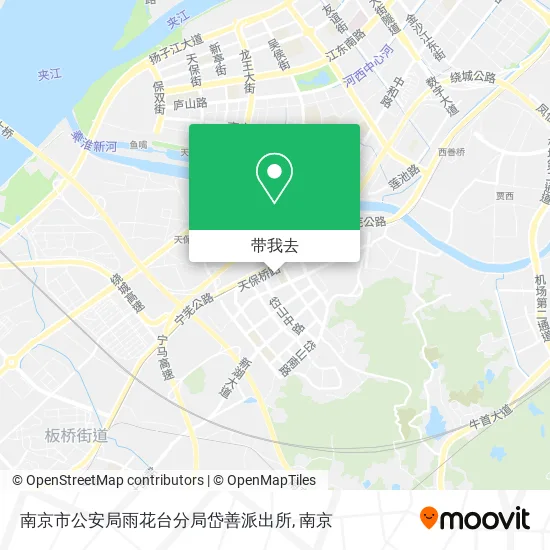 南京市公安局雨花台分局岱善派出所地图
