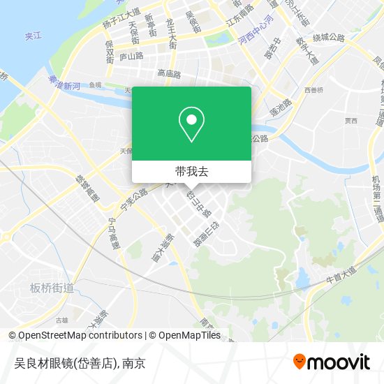 吴良材眼镜(岱善店)地图