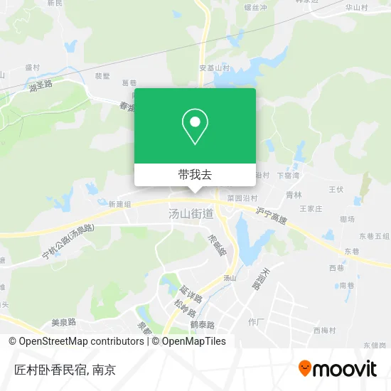 匠村卧香民宿地图