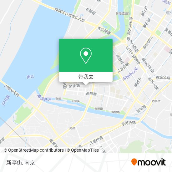 新亭街地图